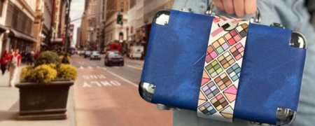 Zmile Cosmetics | Traveller Blue Beauty Bag